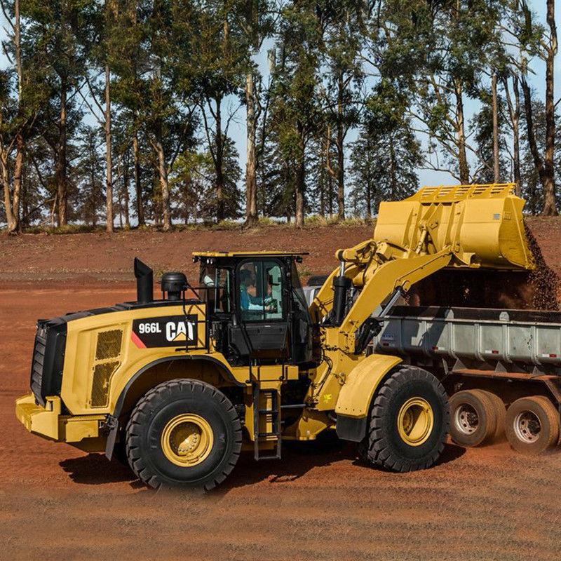 6 toneladas Caterpillar 966L Cargador de ruedas usado con bajo consumo de combustible y buen estado