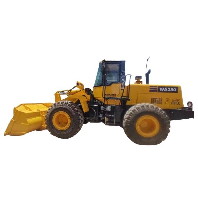 Cargador delantero con carga nominal de 4 toneladas y longitud de 4,78 m Usado original 380-3 Komatsu Cargador