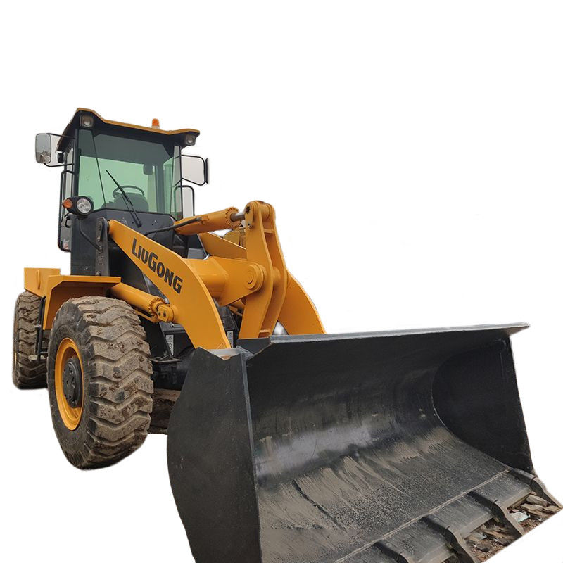 8000 kg LIUGONG 836 Cat Maquinaria de carga de extremo delantero cargadores usados para el motor cargadores de ruedas