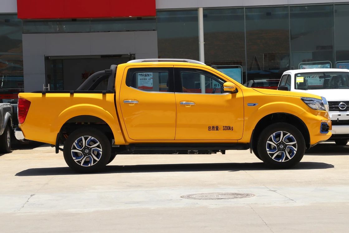 Dongfeng Rich 6 de alta velocidad y largo alcance 4WD camioneta eléctrica para 5 pasajeros