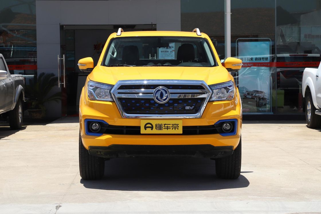Dongfeng Rich 6 de alta velocidad y largo alcance 4WD camioneta eléctrica para 5 pasajeros