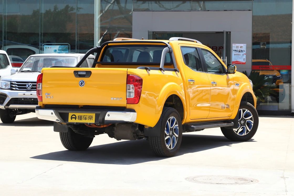 Dongfeng Rich 6 de alta velocidad y largo alcance 4WD camioneta eléctrica para 5 pasajeros