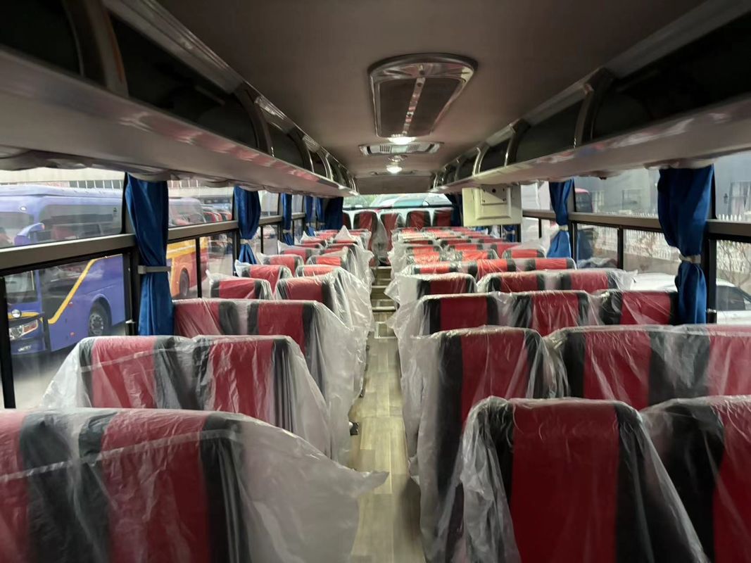 Autobús usado de 12 metros con motor y aire acondicionado en promoción caliente