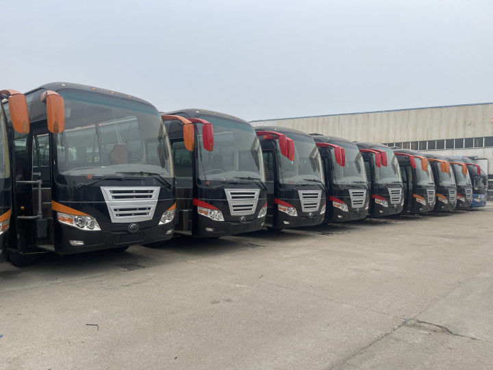 Autobuses diésel de 12 m con dimensiones generales de 12450*2550*3790 mm y neumáticos 295/80R22.5-18PR