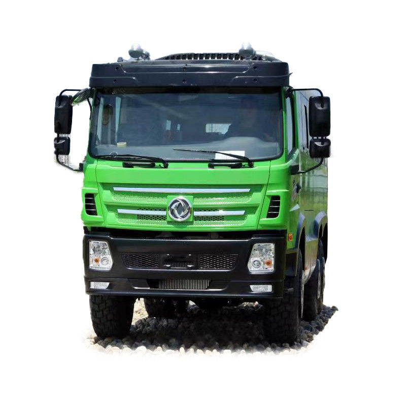 Caja de cambios manual de 8 velocidades y 155kw de potencia 6 * 6 Autobús de pasajeros del desierto para la minería en Dongfeng