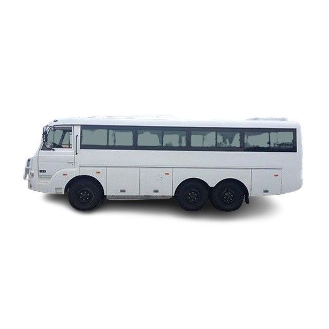 Dongfeng EQ6840PT 6x6 Autobús de lujo fuera de carretera longitud 8380mm delantero / trasero 1290/2790mm