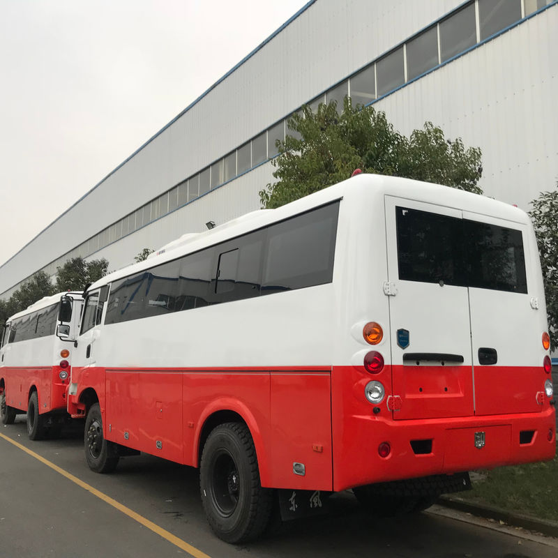 DONGFENG 29 asientos Autobús 4x4 Off Road Autobús con eje delantero