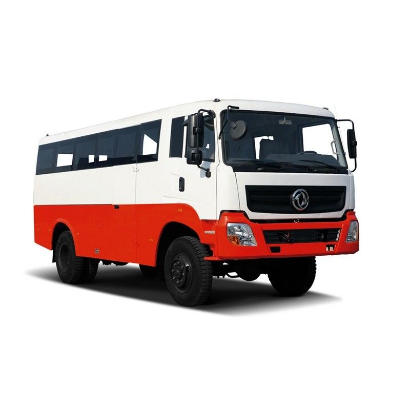 7.5 metros Motor delantero 29 asientos 4X4 Autobús de autobuses todoterreno de Dongfeng para el mercado de estándares