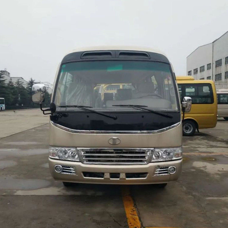 MD6772 Coaster 30 asientos 3.76L Motor delantero / diesel EURO V Nuevo autobús para la venta