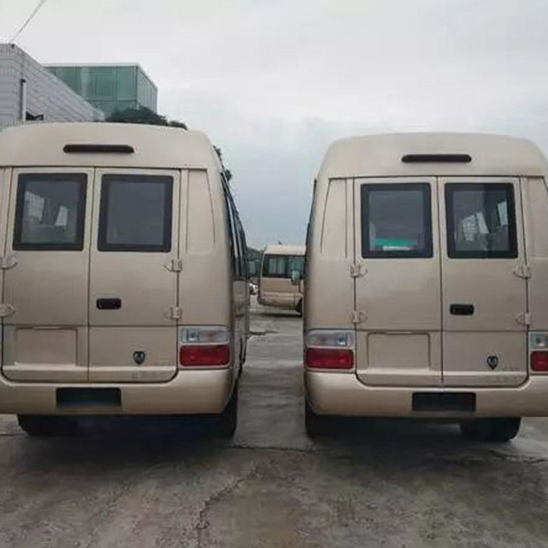 MD6772 Coaster 30 asientos 3.76L Motor delantero / diesel EURO V Nuevo autobús para la venta